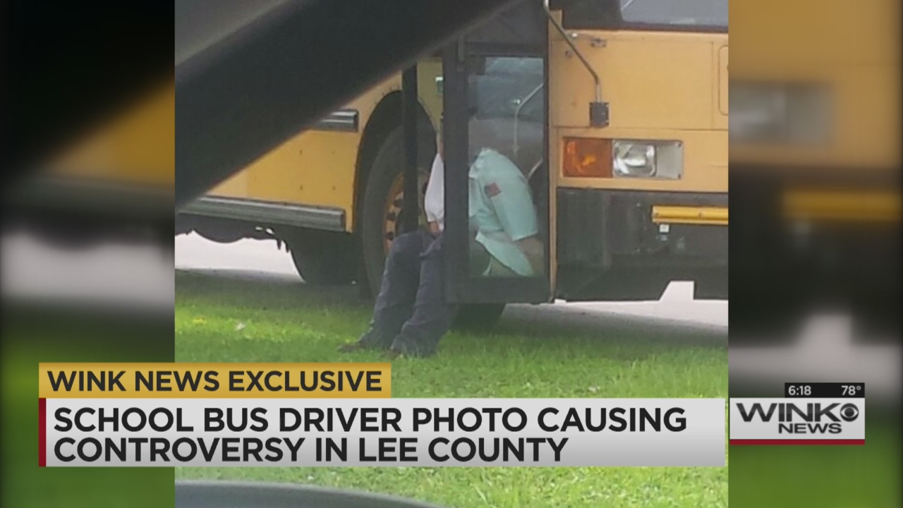 Viral Photo Of Lee County Bus Driver Causing Controversy Wink News 4854