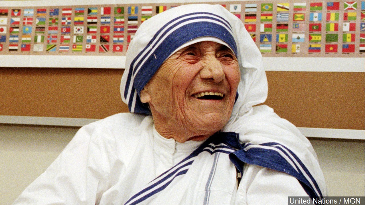 Mother Teresa joined the ranks of other Catholic Saints Sunday