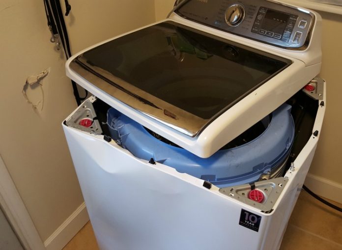 Samsung recalls topload washing machines; risk of impact injuries