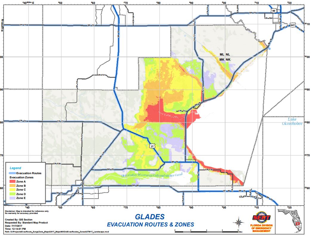 Mandatory evacuations ordered for parts of Glades County WINK NEWS