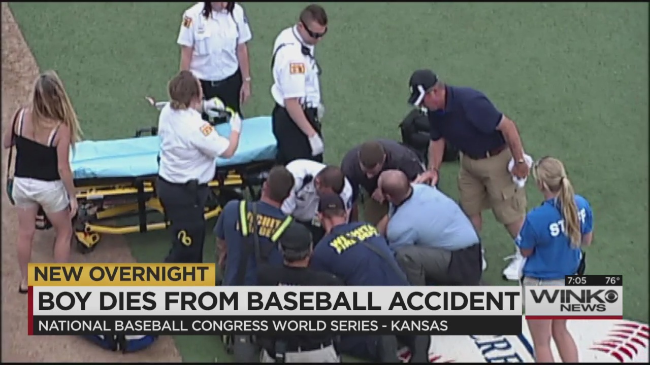 9-year-old bat boy dies after hit by bat at baseball game