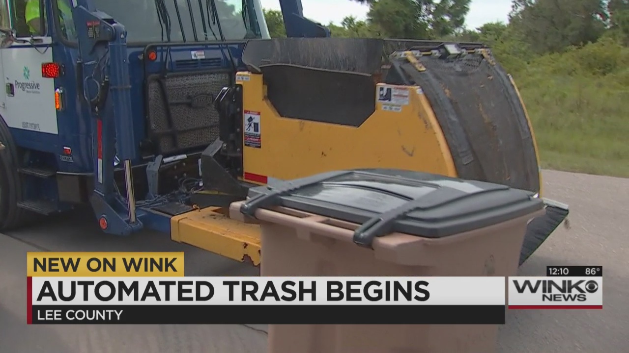 Automated garbage collection begins in east Lee County