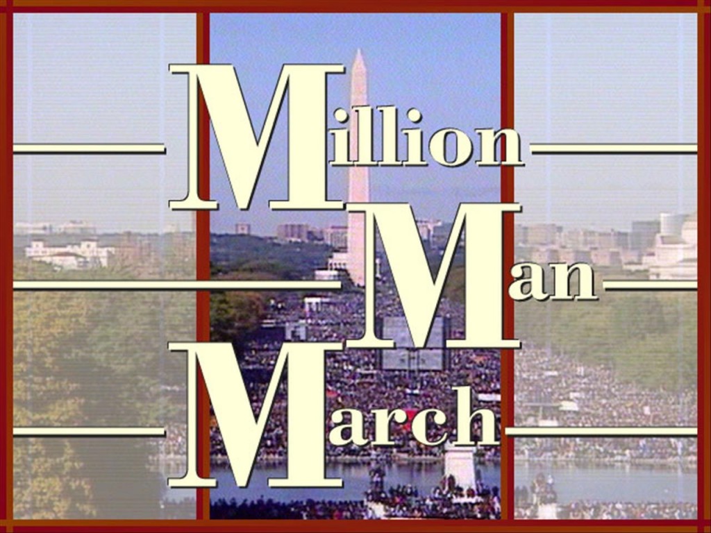 Black men gathering for Million Man March 20th anniversary