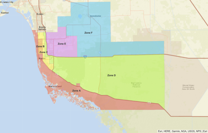 Collier County Evacuation Routes & Zones