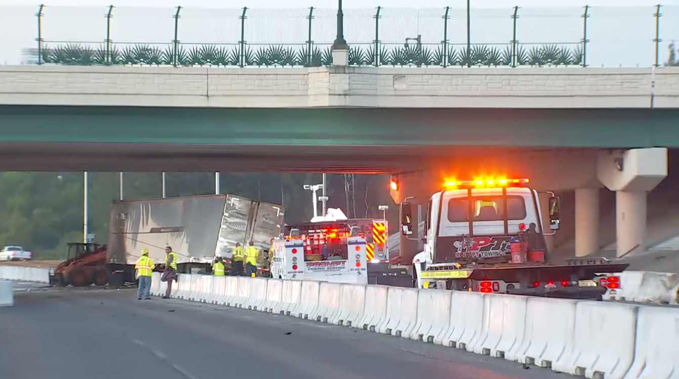 FHP: Truck Driver Falls Asleep At The Wheel Causing I-75 Crash