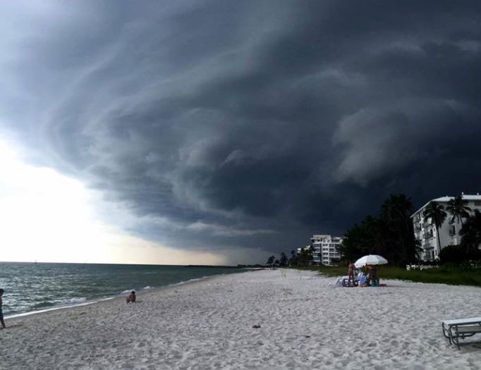 Hail, lightning and heavy rains during strong storms across SWFL