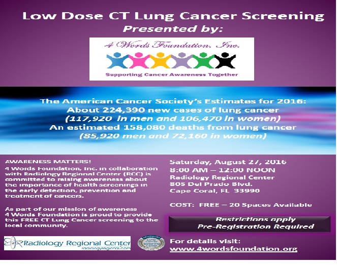 FREE Low Dose CT Lung Cancer Screening WINK NEWS