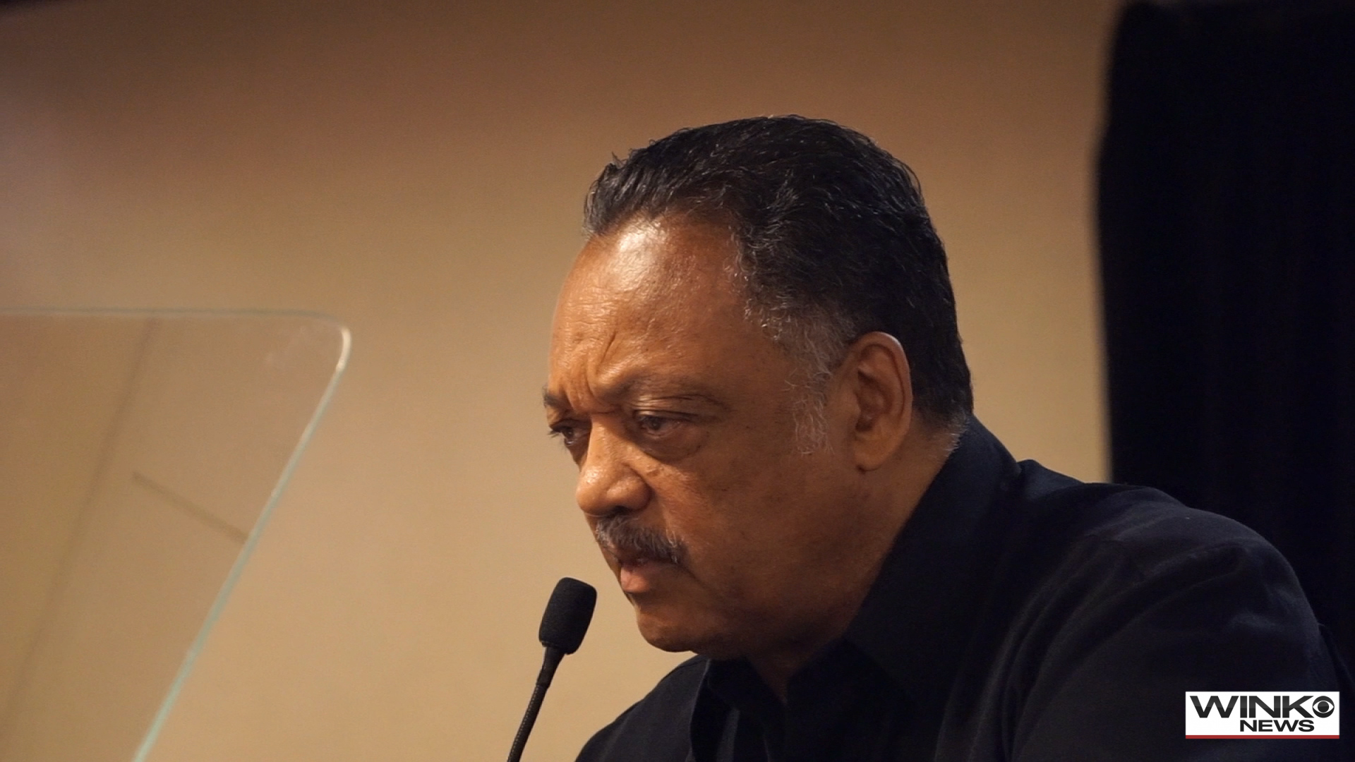 Reverend Jesse Jackson and his wife Jacqueline were ...