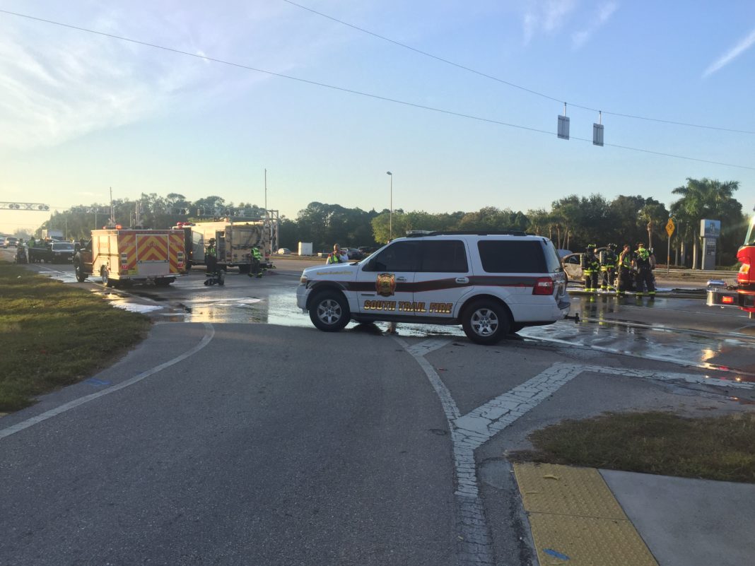 Fort Myers crash causes major backup on Daniels Parkway