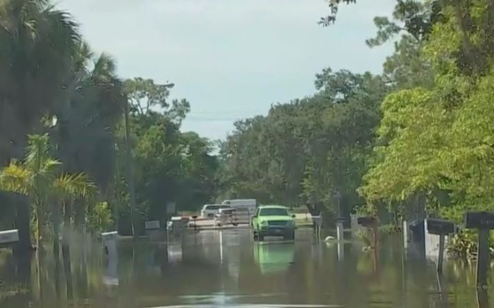 Floodwaters continue to recede in Bonita Springs, cleanup begins