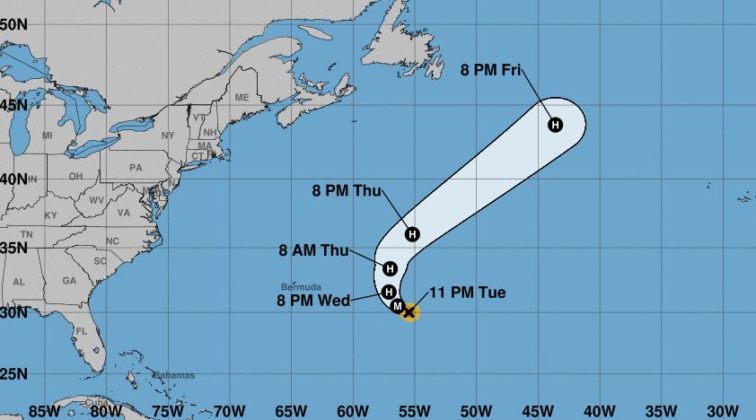 Tropical Storm Maria, Hurricane Lee continue in Atlantic