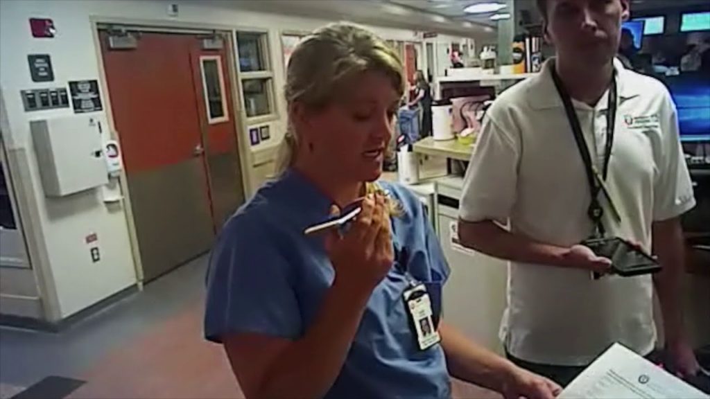 Utah Officer Fired After Nurse S Arrest Caught On Video