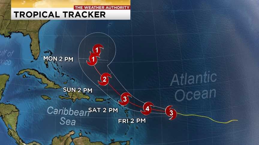 Jose becomes third major hurricane of 2017 Atlantic season | WINK NEWS