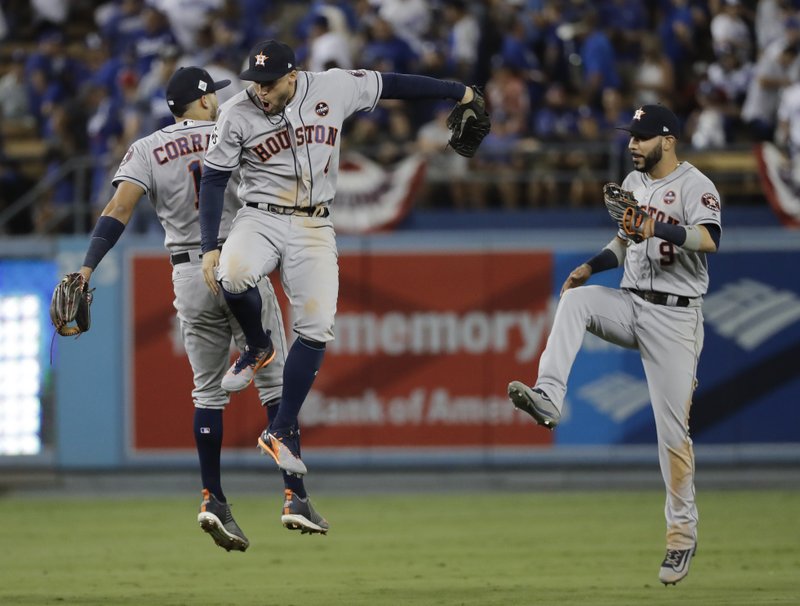 Springer's HR in 11th gives Astros 7-6 win, ties Series 1-1 - WINK News