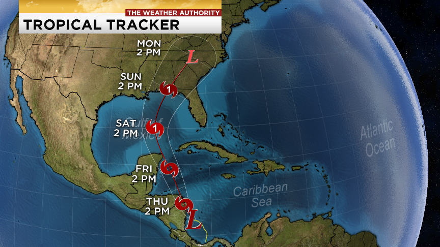 Tropical Depression 16 Forms In Southwestern Caribbean