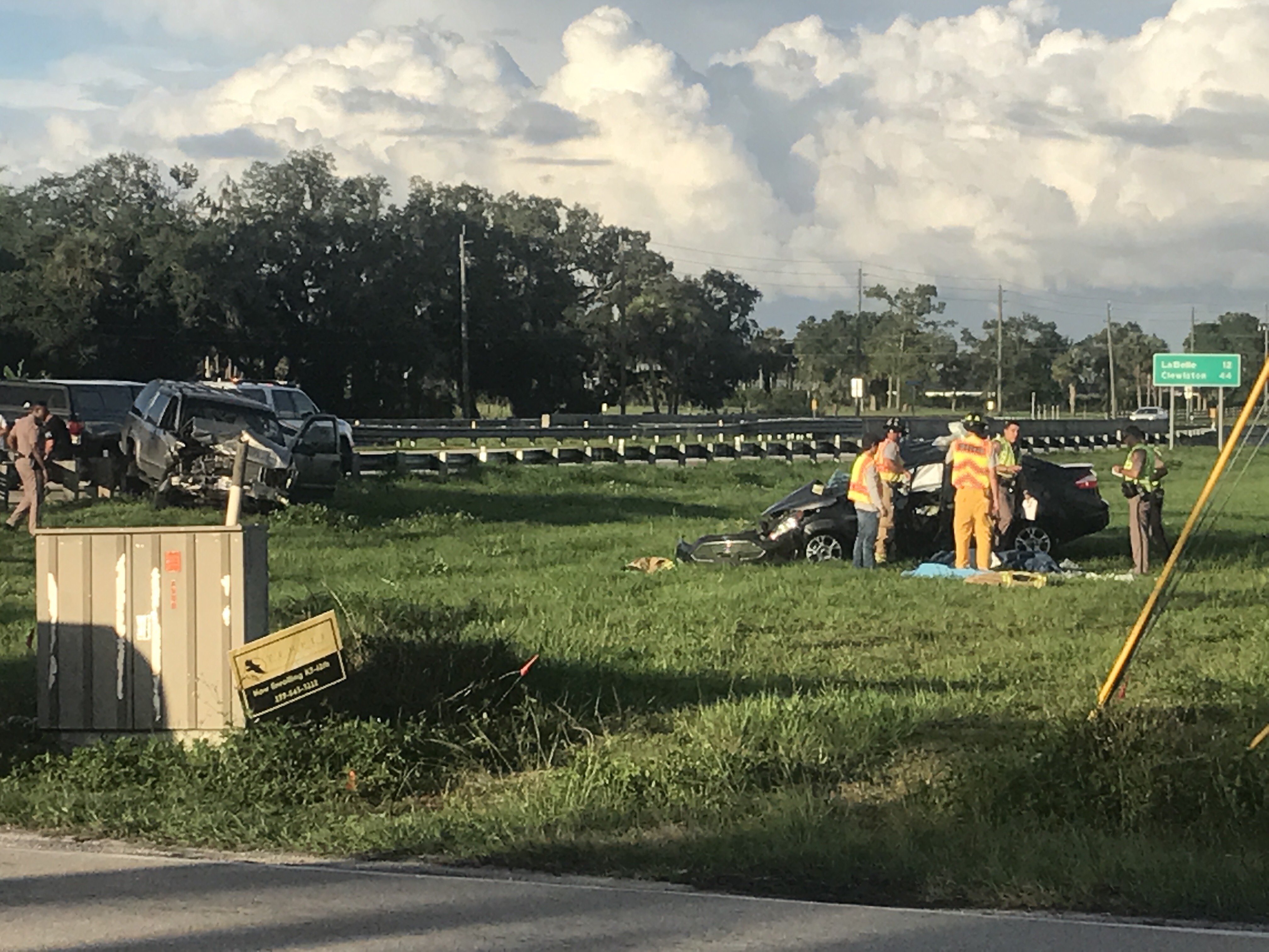 Fatal Crash Shuts Down Palm Beach Boulevard Sunday