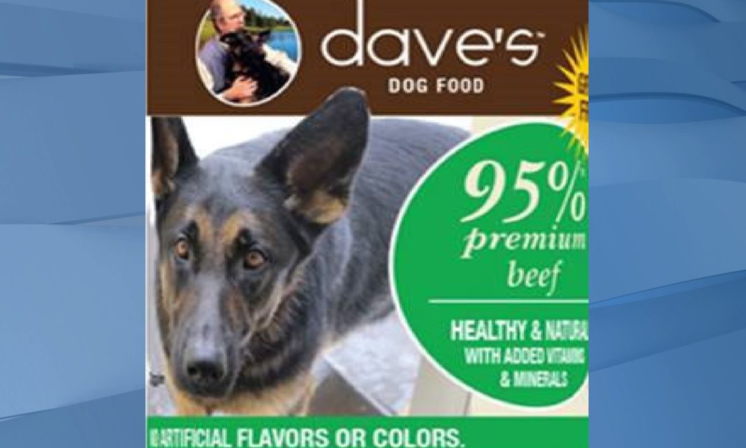 daves cat food recall