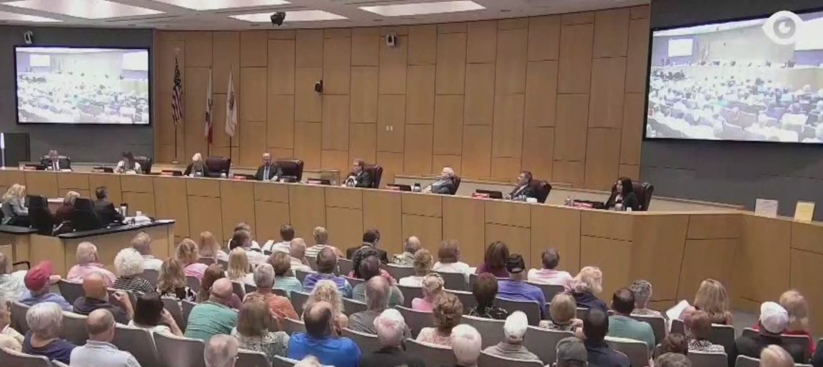 Cape Coral City Council temporarily approves alcohol sales Monday, Feb. 4, 2018. (WINK News photo)