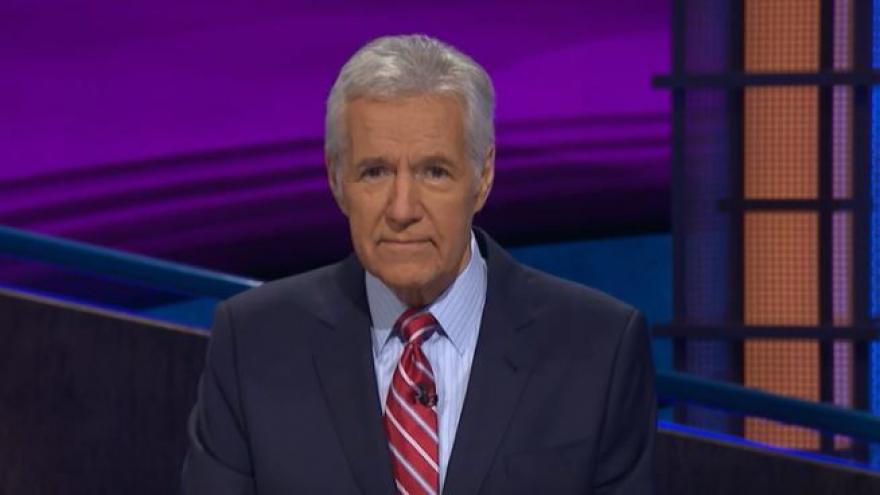 Jeopardy! host Alex Trebek. (Credit: CBS)