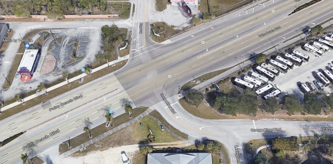 Site of where the fatal crash occurred. (Google Maps photo)