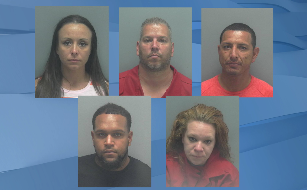 Five arrested for drug offenses in North Fort Myers