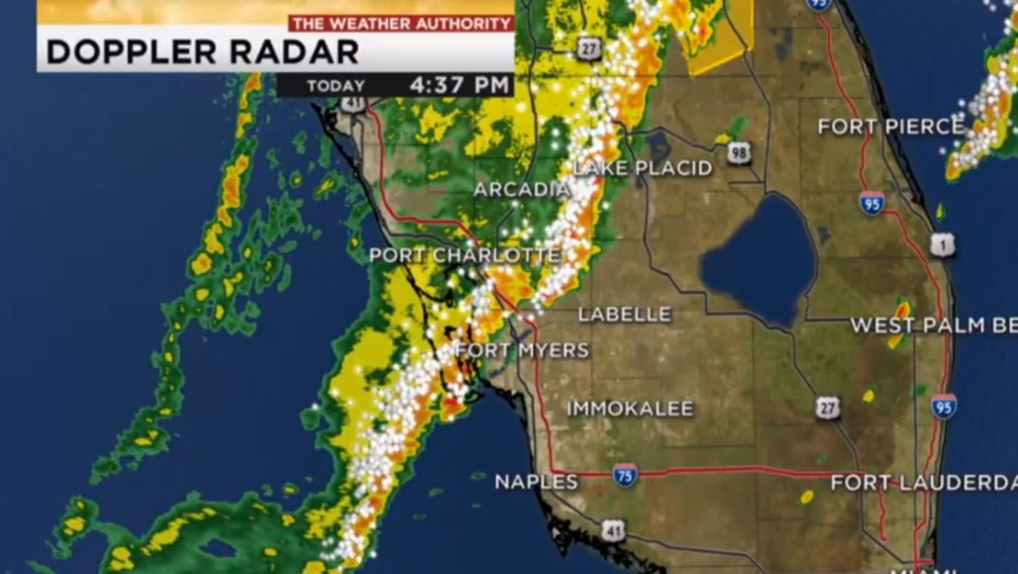 Strong storms make their way across Southwest Florida