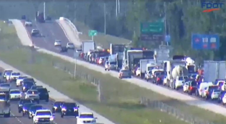 Crash caused serious delays on southbound I-75 at Immokalee Rd. Friday