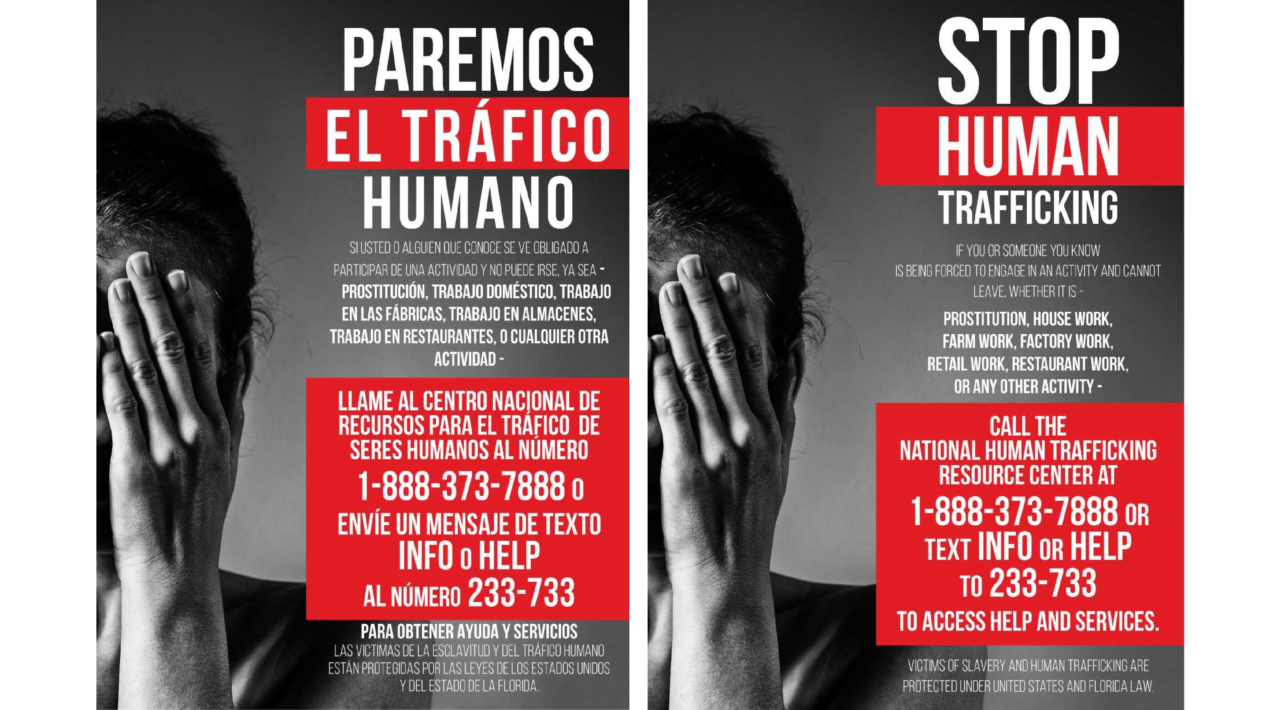 Florida Human Trafficking Signs Get Updates Wink News 4528