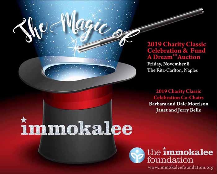 Calendar Announcement/Save the Date: The Immokalee Foundation’s 2019 Charity Classic Celebration