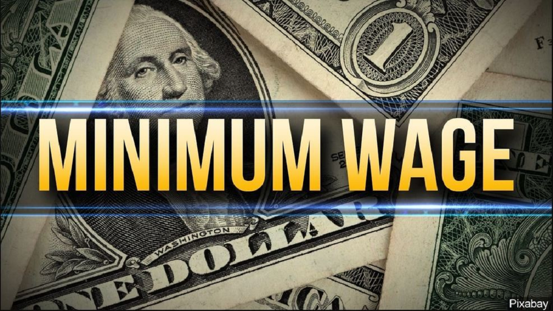 Graphic for the minimum wage. (Credit: MGN)