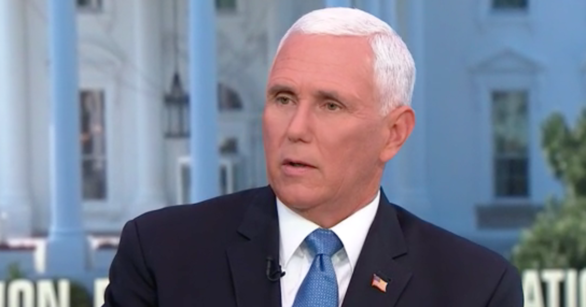 Mike Pence on Face the Nation Sunday June 23, 2019. (Credit: Face the Nation)