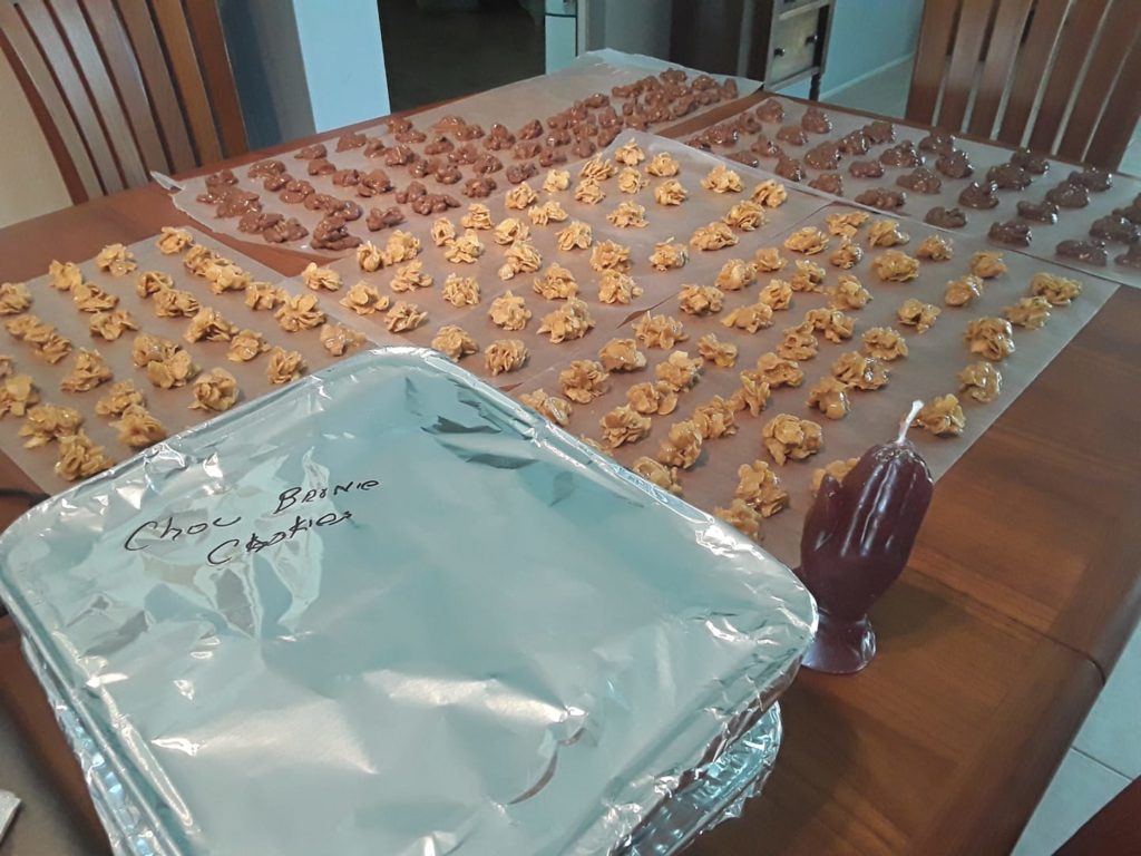 'Uncle Charlie' makes a batch of cookies. (Credit: WINK News)
