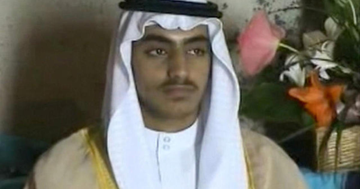 Hamza bin Laden, son of Osama bin Laden, is dead, reports say. (Credit: CBS News)