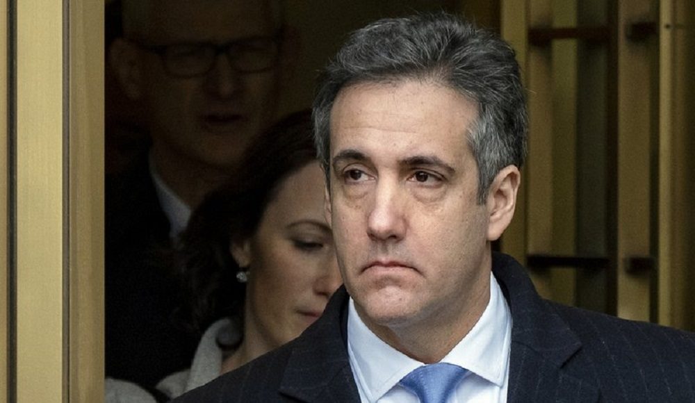 FILE - In this Dec. 12, 2018, file photo, Michael Cohen, President Donald Trump's former lawyer, leaves federal court after his sentencing in New York. Federal prosecutors have told a judge in New York Wednesday, July 17, 2019, that they have concluded their investigation into campaign finance violations committed by Cohen. U.S. District Judge William H. Pauley III said that the conclusion of the case clears the way for the public release of sealed search warrant materials dealing with the investigation. (AP Photo/Craig Ruttle, File)