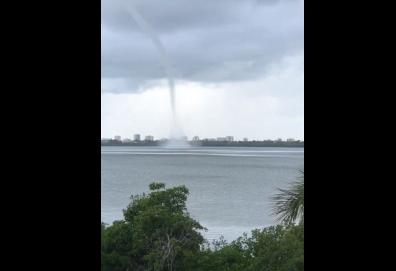 'Majestic View': How did a waterspout form in Marco Island? - WINK News