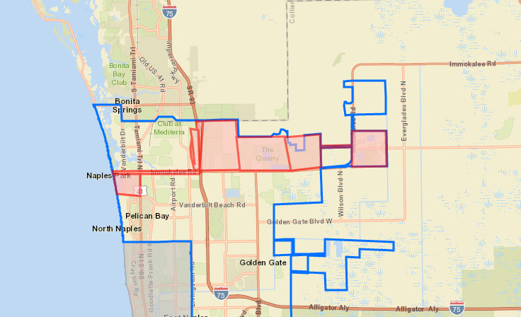 Boil water notice for areas of Collier County