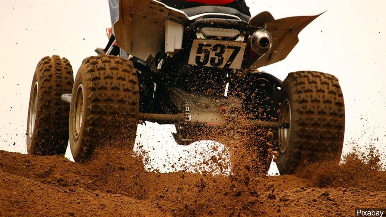 A driver steering an ATV. (Credit: MGN)