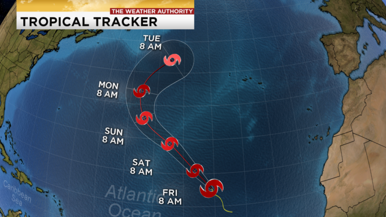 Tropics heat up ahead of peak hurricane season