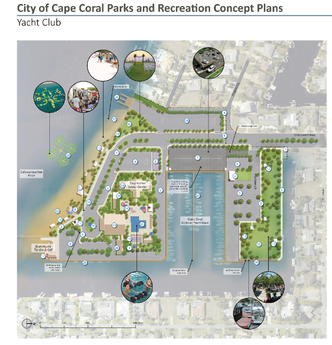 cape coral yacht club new plans