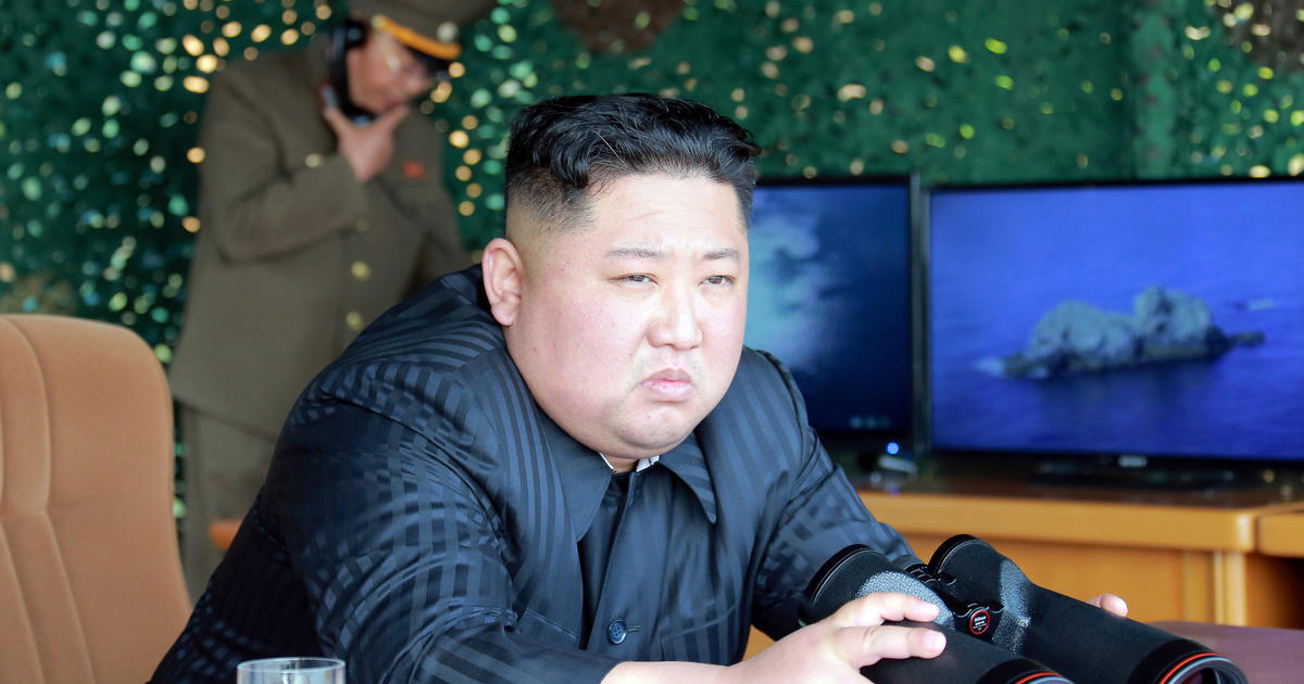 North Korea fires apparent submarine-launched ballistic missile. (Credit: CBS News)