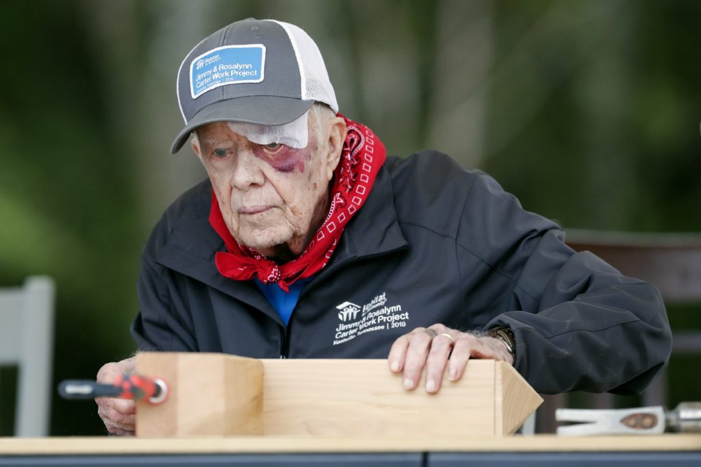 At 95, Jimmy Carter is still living his faith through service