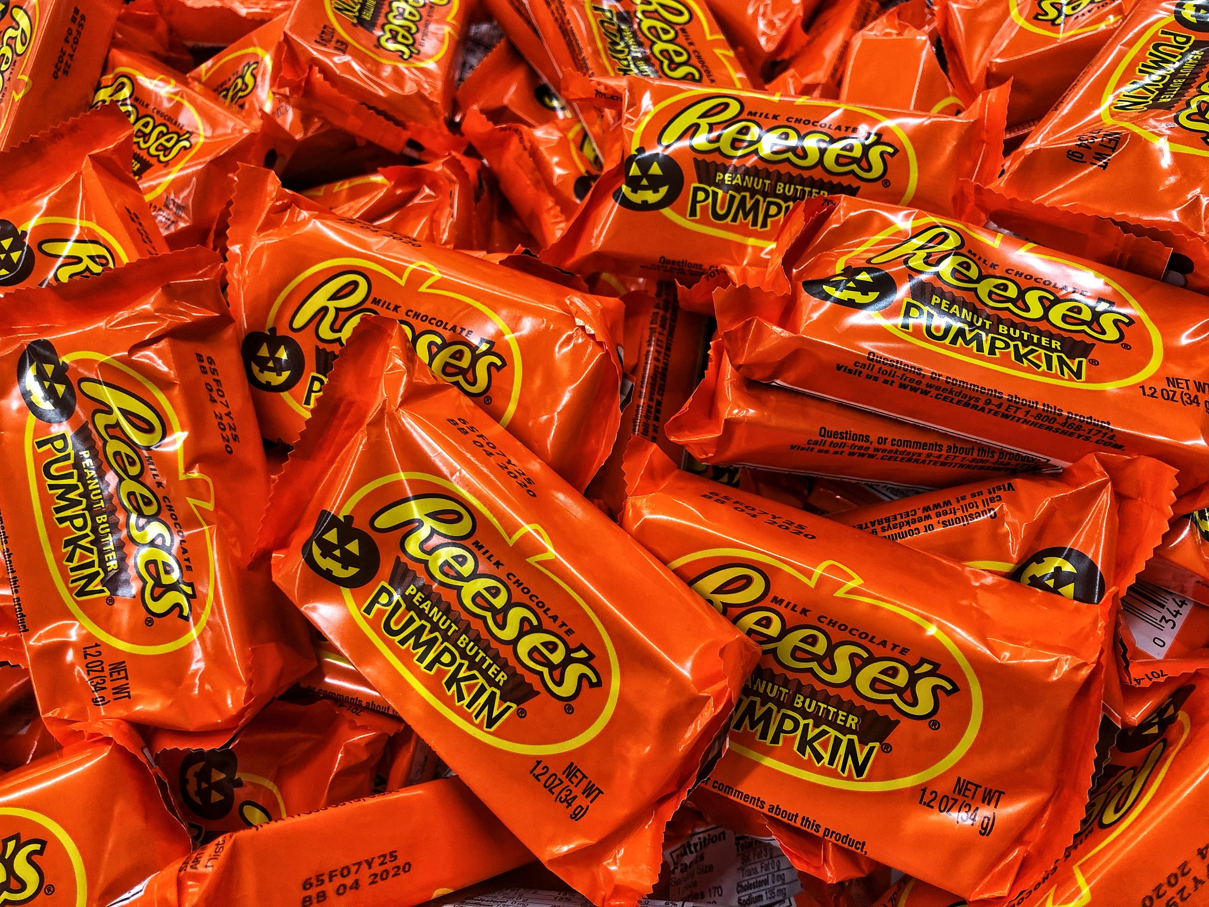 Reese's Peanut Butter Cups are America's favorite Halloween candy, new