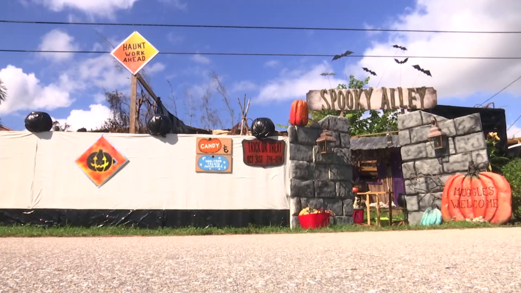 Cape Coral Halloween display has 48 hours to get up to code or be shut