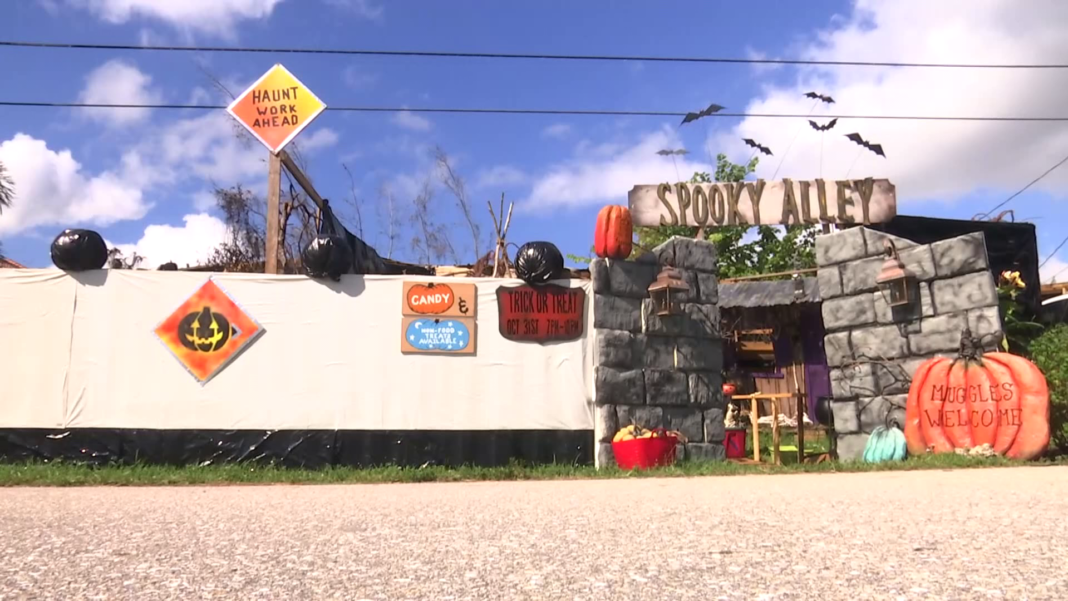 Cape Coral Halloween display has 48 hours to get up to code or be shut down