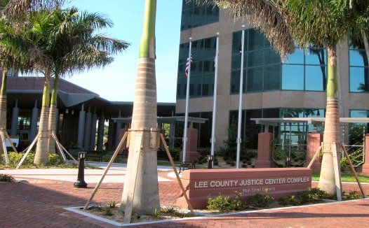 Lee County Justice center and courthouse downtown fort myers