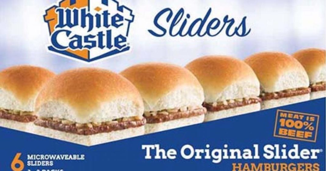 White Castle is recalling some of its frozen burgers due to possible listeria contamination . (Credit: CBS News)