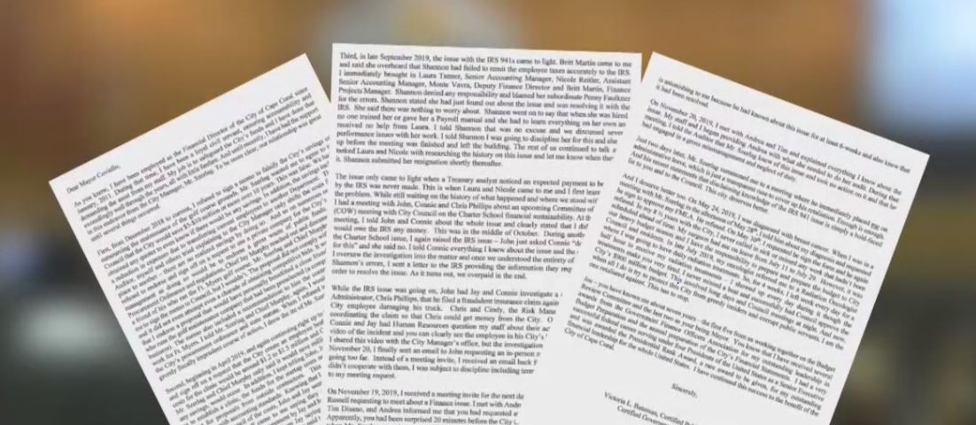 Documents related to the case. (Credit: WINK News)