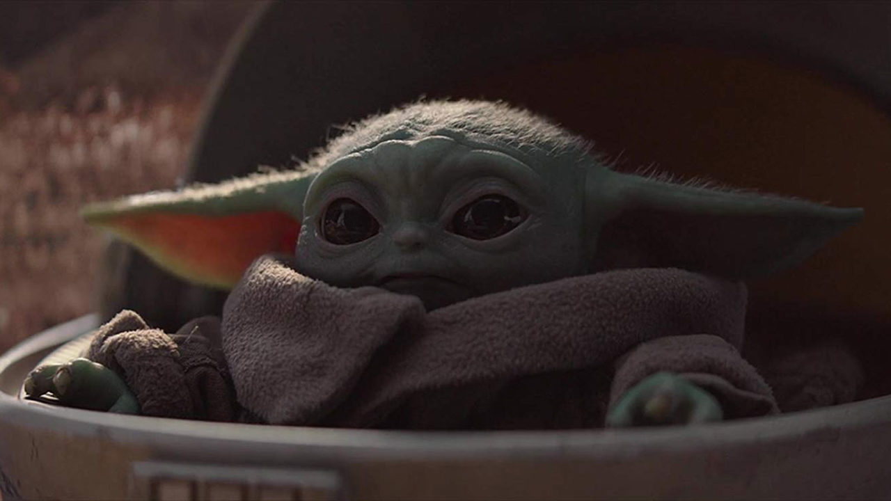 Build-A-Bear is giving the people what they've been patiently waiting for -- Baby Yoda stuffed animals. (Credit: Lucasfilm via CNN)