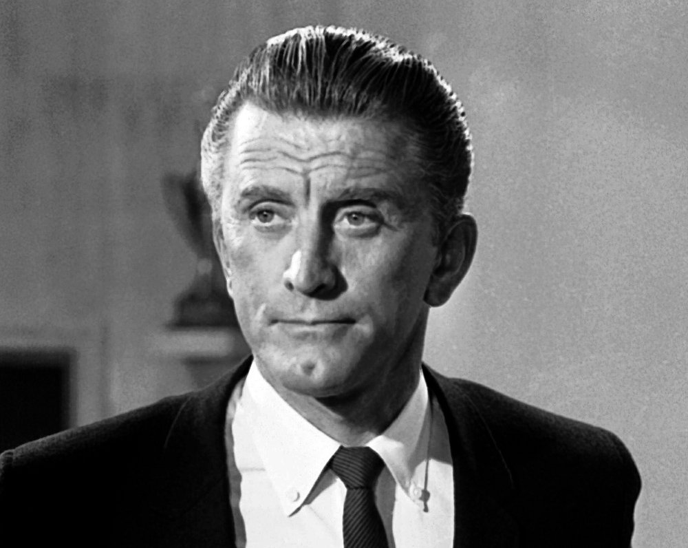 FILE - This Aug. 9, 1962 file photo shows actor Kirk Douglas in New York. Douglas died Wednesday, Feb. 5, 2020 at age 103. (AP Photo/DAB, File)