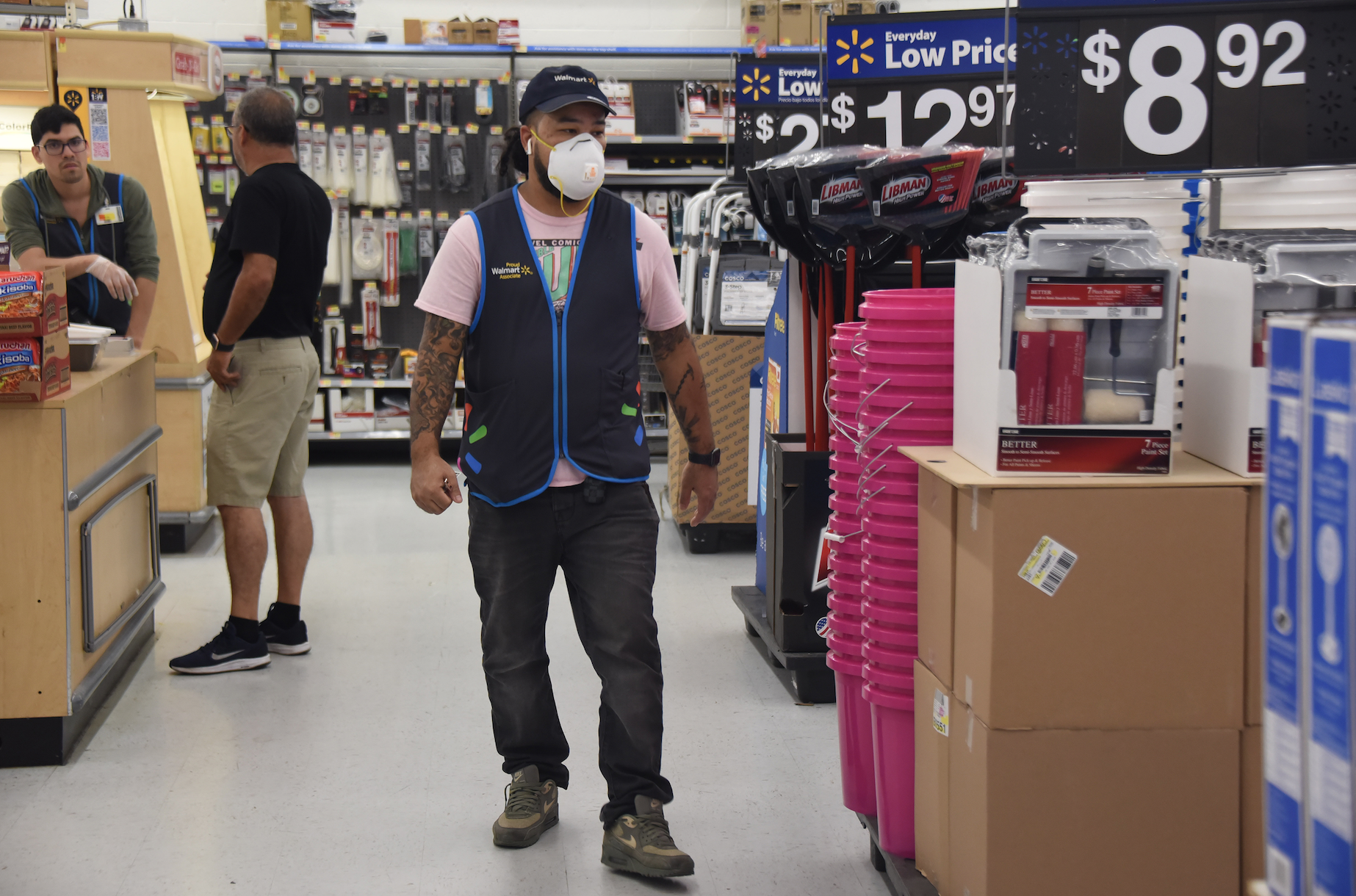 Walmart added to its worker safety policies Tuesday as protections for reta...